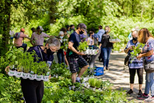 Urban Roots Garden Market Giving Back